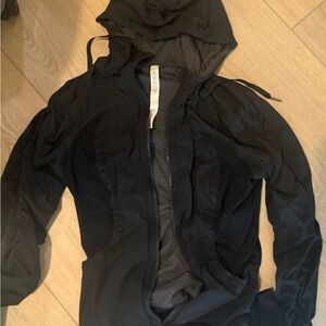 lululemon athletica Black Hooded jacket